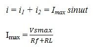 Full wave rectifier equation