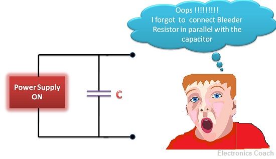 question image bleeder resistor