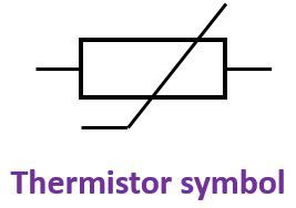 symbol of thermistor