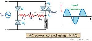ac power control using triac