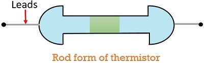 rod form of thermistor