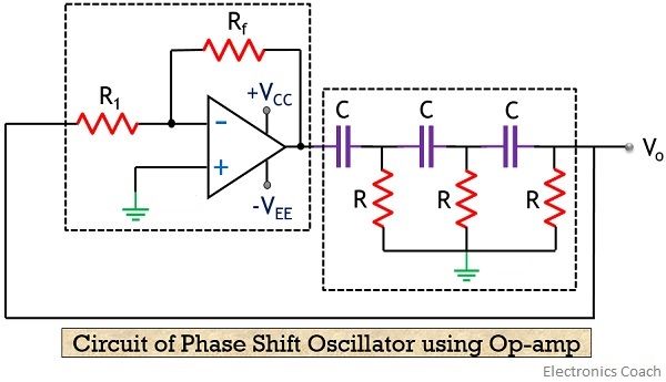 Rc Phase Shift Oscillator Experiment