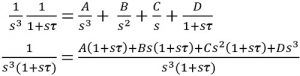 Time Response of First Order System with Standard Test Inputs ...