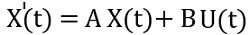 general form of state variable equation