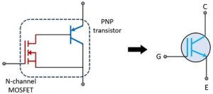 symbol of IGBT