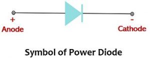 symbol of power diode